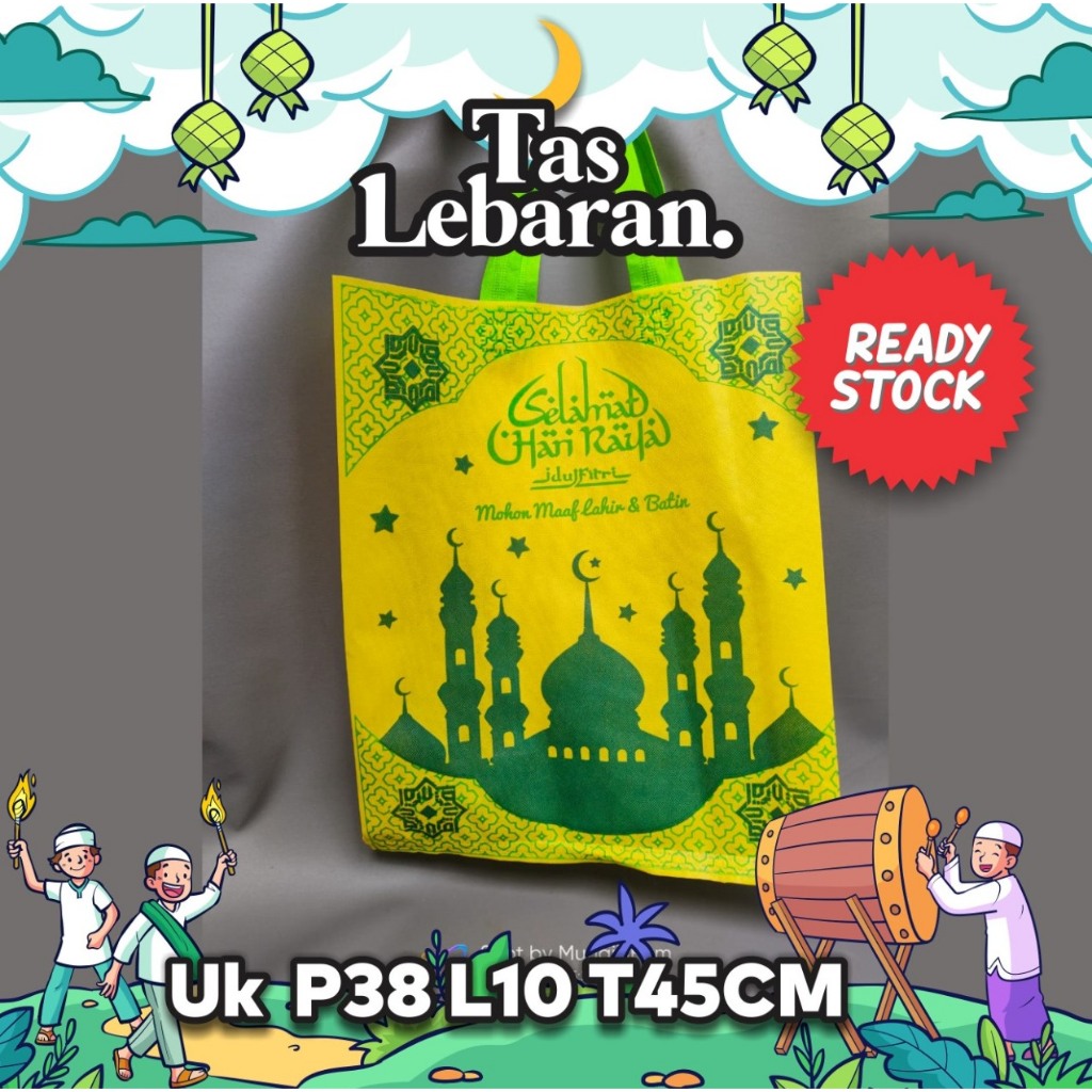 

Ukuran JUMBO Tas Bingkisan Lebaran Idul Fitri, Tas Hampers Jumbo Lebaran Idul Fitri