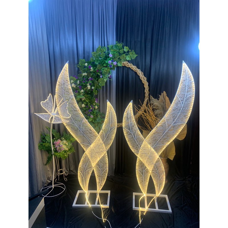 STANDING DAUN, STANDING KIPAS, standing dekorasi, lampu dekorasi