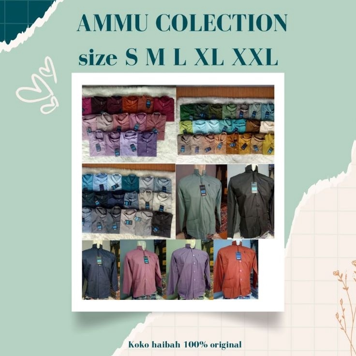 BAJU KOKO HAIBAH AMMU COLLECTION ORIGINAL TERMURAH  koko ammu  koko haibah  koko salaf