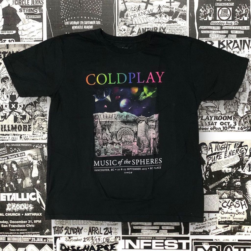 COLDPLAY - VANCOUVER TOUR LIMITED EDITION