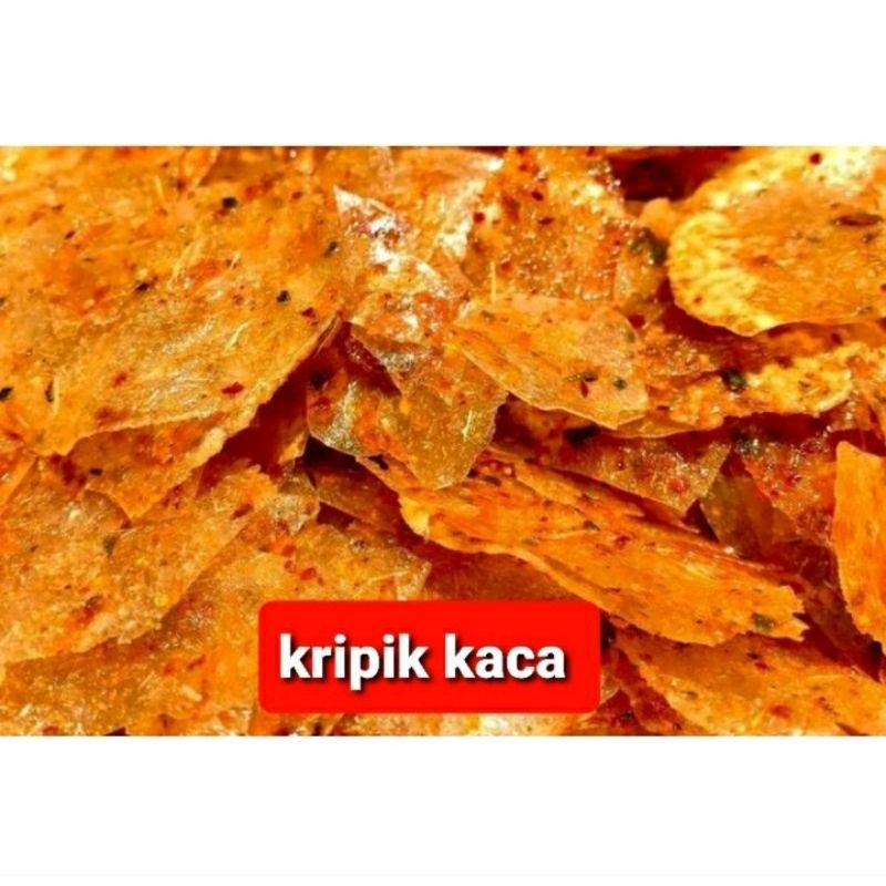

keripik kaca pedas asin