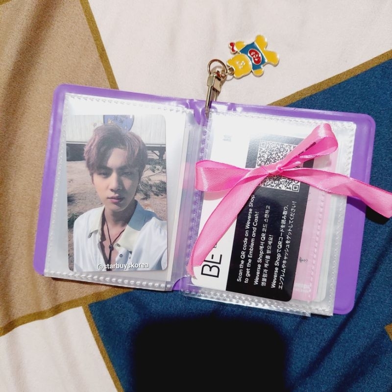 Seokjin BTS Photocard Lucky Draw M2U Official