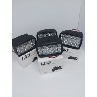 Led Bar 15 Titik Laser Lampu Tembak Lampu Sorot Motor Lampu Motor