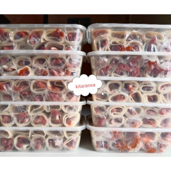 

TERMURAH Promo KEBAB Frozen Mini Isi 1pcs Kebab full daging