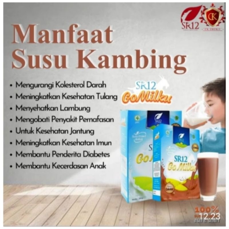

SUSU KAMBING ETAWA SR12 GOMILKU
