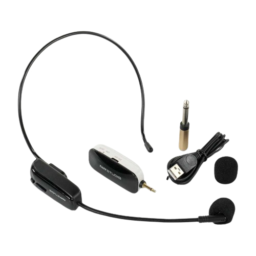 Wireless Microphone UHF Call Center with Transmitter - HX-W002