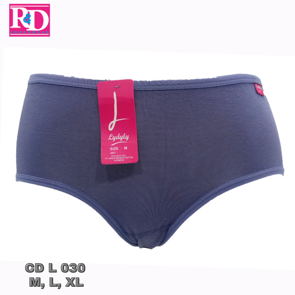 RND Underwear - LYDYLY Panty Extra Soft CD L 030 Celana Dalam Wanita MIDI/STANDAR EXTRA COTTON Motif