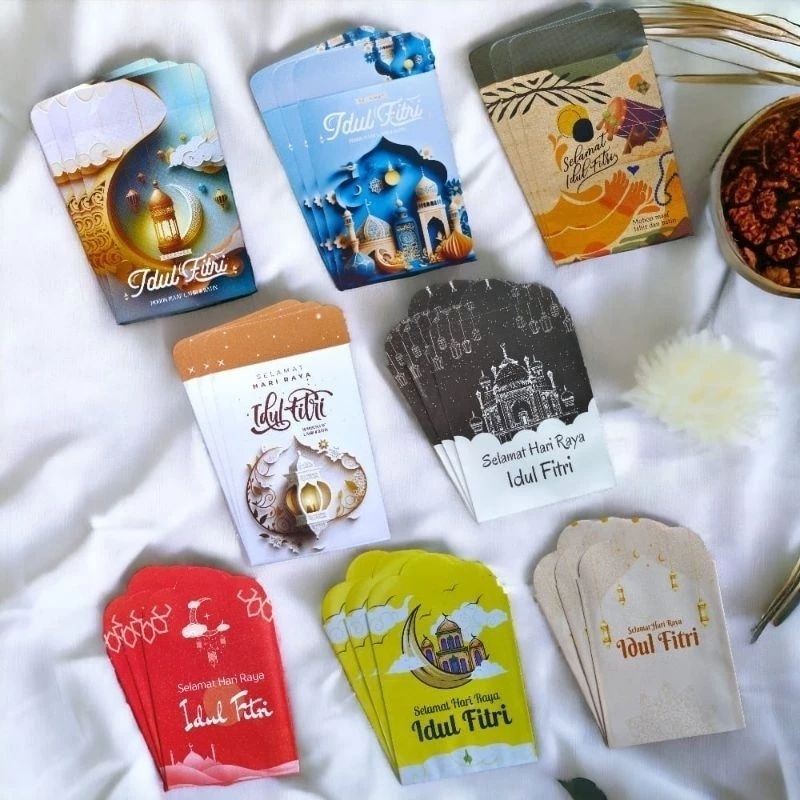 

(10pcs) Amplop Lebaran Snack Sudah Di Lem