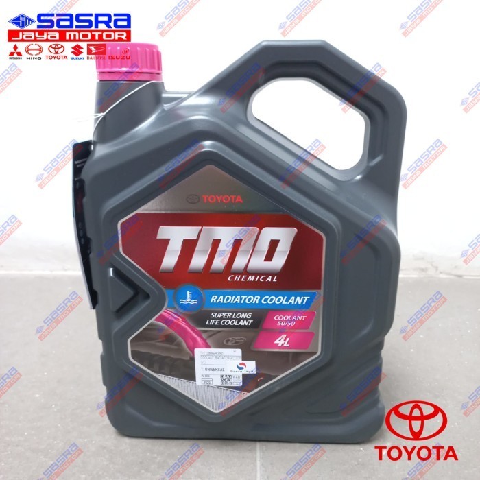 Radiator Coolant TMO Long Life (4 Liter) [PINK] - TOYOTA MOTOR OIL - Original