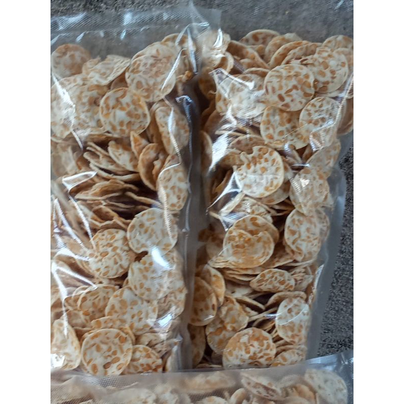 

Kripik Tempe sagu Camilan 1 kg/Krupuk Tempe sagu