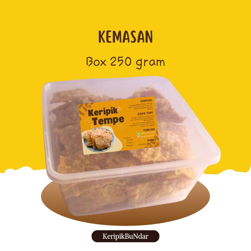 

KERIPIK TEMPE KHAS BANYUMAS 250 gram/KERIPIK/KRIPIK/SNACK GURIH RENYAH