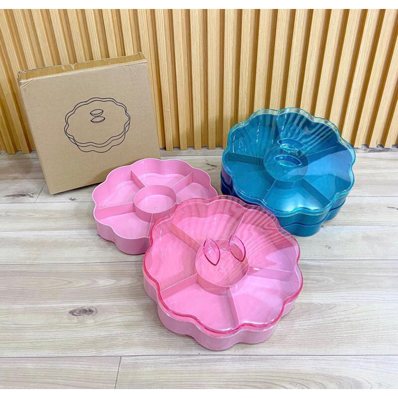 Toples Plastik 2 Susun 5 Sekat