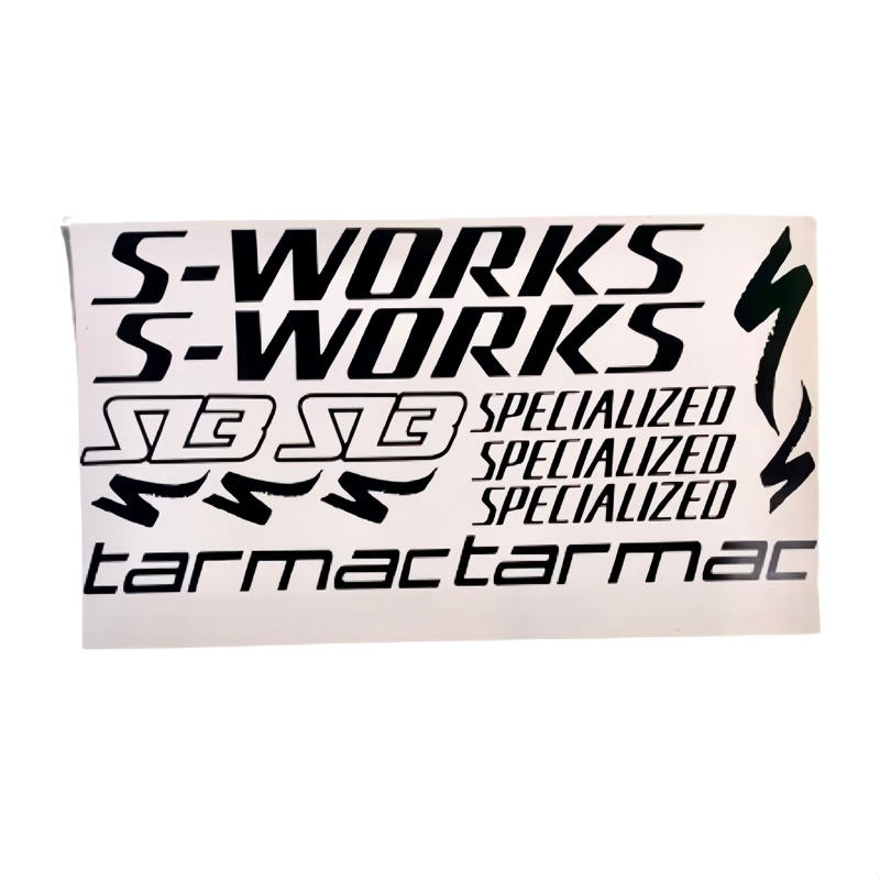 Stiker Sepeda S-Works Specialized Striping Sticker