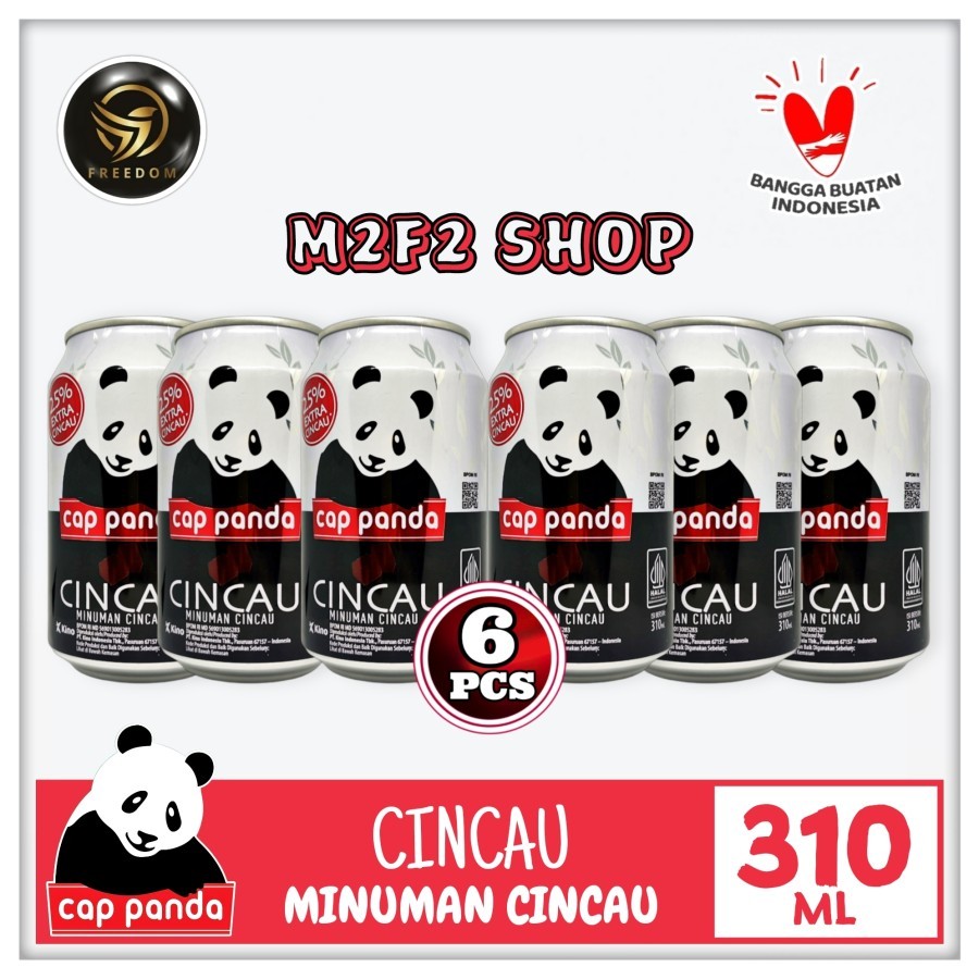 

Cap Panda Minuman Grass Jelly | Panda Cincau Original Kaleng - 310 ml (Kemasan 6 Pcs)