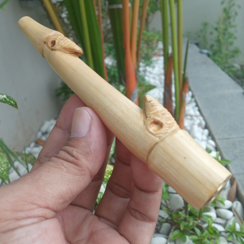 Once Pipa Cangklong Kayu Kemuning/Kayu Stigi Unik