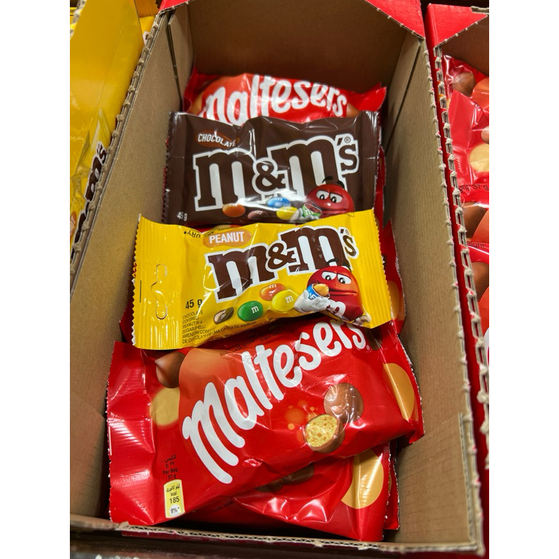 

maltesers M&M’s 37gr 45gr CHOCOLATE PEANUT ORI SG