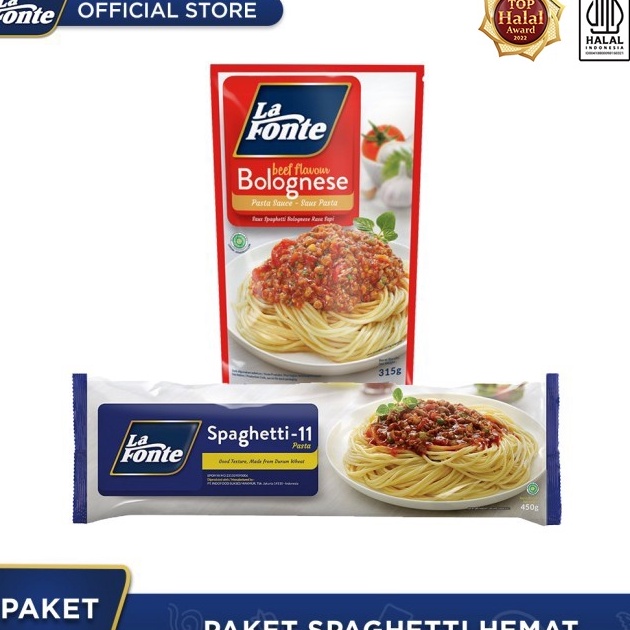 

ORIGINAL La Fonte Paket Siap Santap Spaghetti Bolognese
