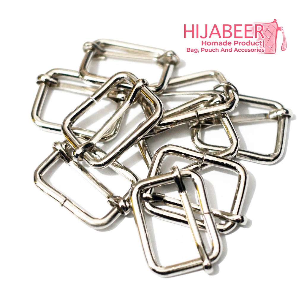 Ring Jalan Nikel – Ring Tas 2,5cm Ring Tas /10PCS