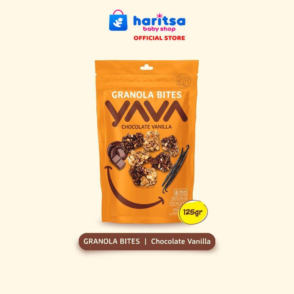 

YAVA Granola Bites Chocolate Vanilla & Coconut Banana 125g