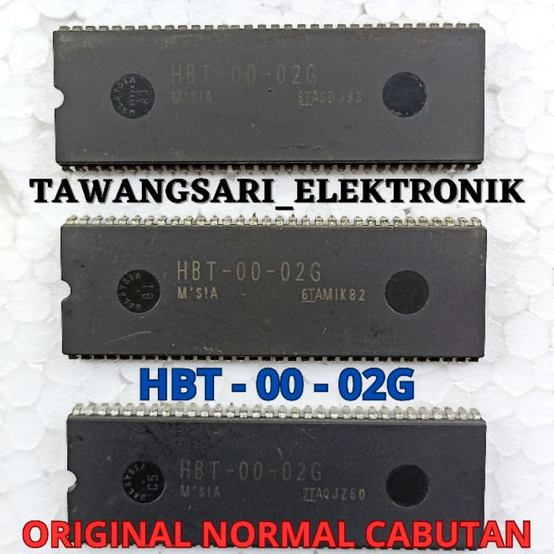hbt - 00 - 02g normal original ic program hbt 00 02 cabutan ic chroma hbt– 00 – 02g normal