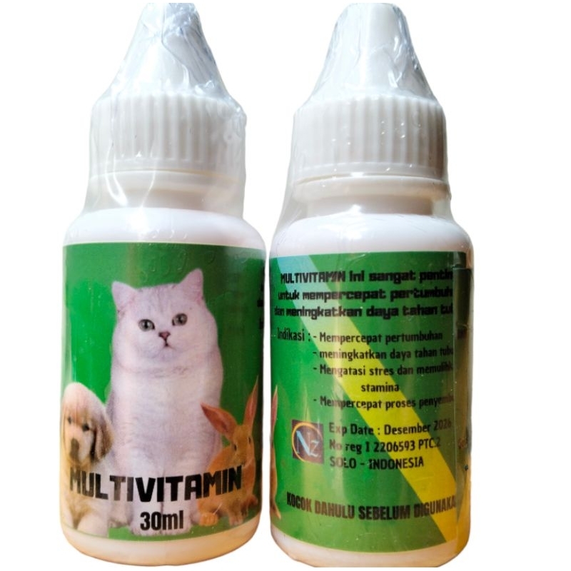 Multivitamin kucing anjing