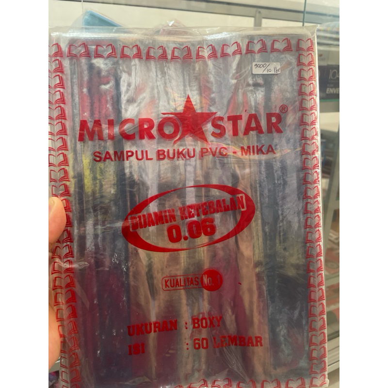 

Sampul Plastik ukuran boxy 60 lembar dan 10 lembar