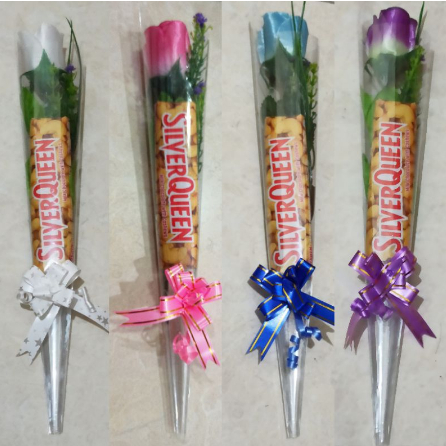 

Bunga coklat valentine murah 20rb / mawar + coklat kado valentine days