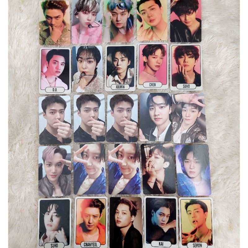 EXO EXIST TC CREAM SODA TRADING CARD BAEKHYUN CHANYEOL SEHUN XIUMIN KAI CHEN D.O. BAEKHYUN PHOTOCARD