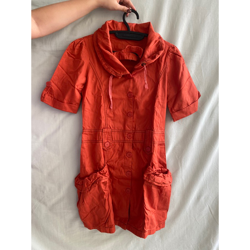 DRESS KERAH WANITA BAJU WANITA