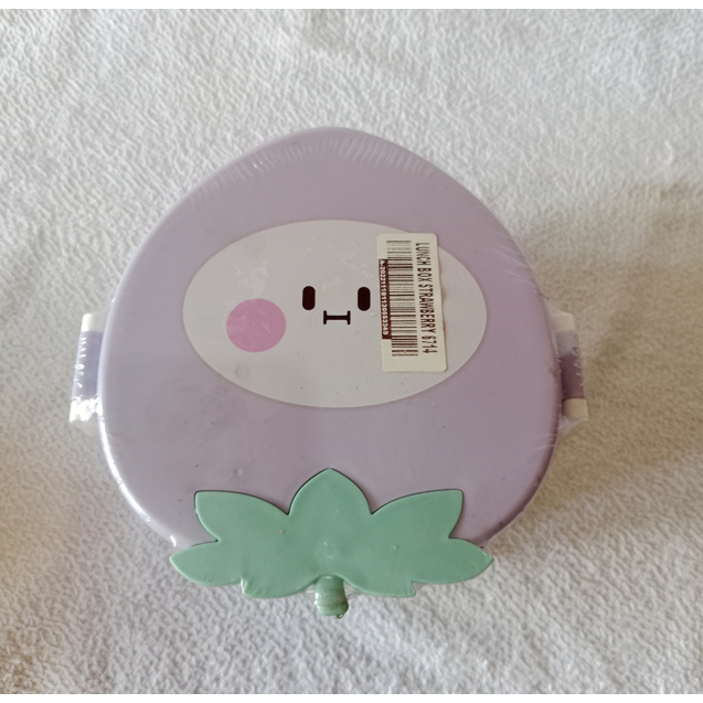 KOTAK BEKAL BENTUK KARAKTER BUAH STRAWBERRY / KOTAK BEKAL MAKANAN ANAK