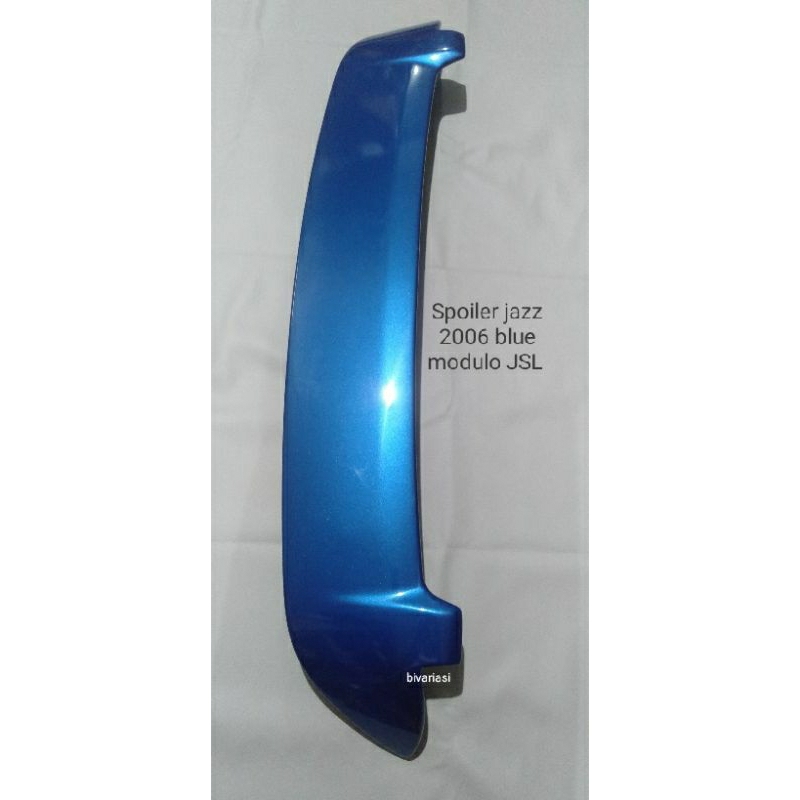 Spoiler jazz 2006 Hitam model modulo JSL / topi belakang Jazz 2006 blue