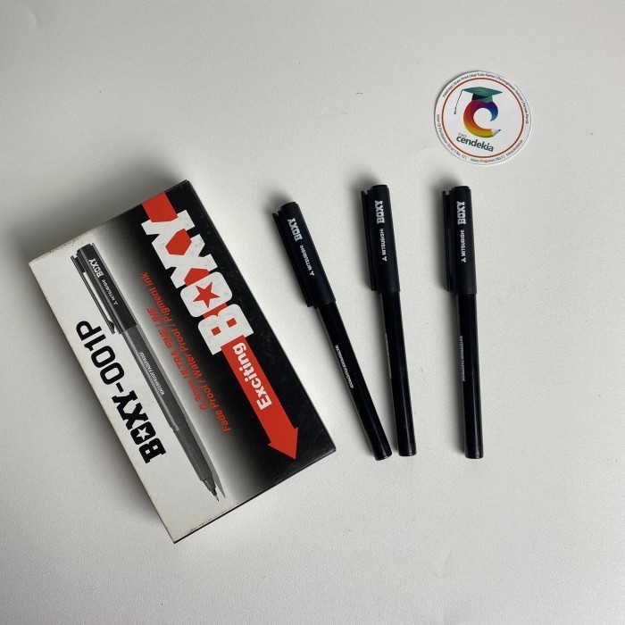 

Pulpen BOXY Mitsubishi Hitam 0.3mm Ultra Fine - 1 pcs