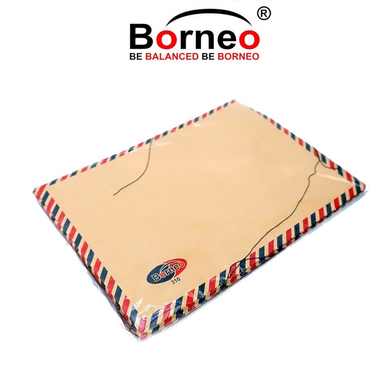 

TBMO AMPLOP AIR MAIL TALI BORNEO 310 @10 - AMOB0001