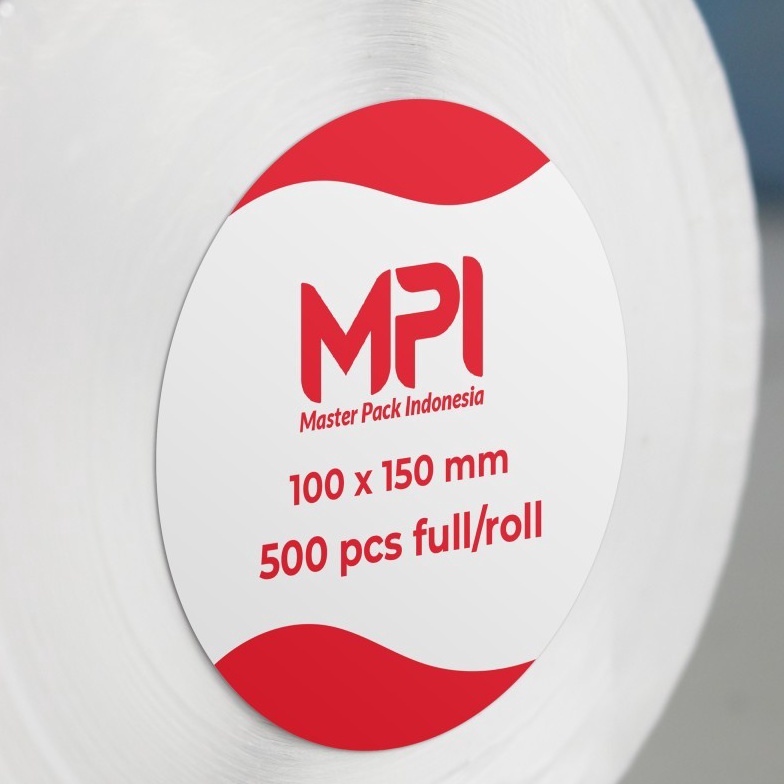 

Terlaku Label Thermal Sticker 1 x 15 mm A6 isi 5 pcs MPI BERKUALITAS ROLL