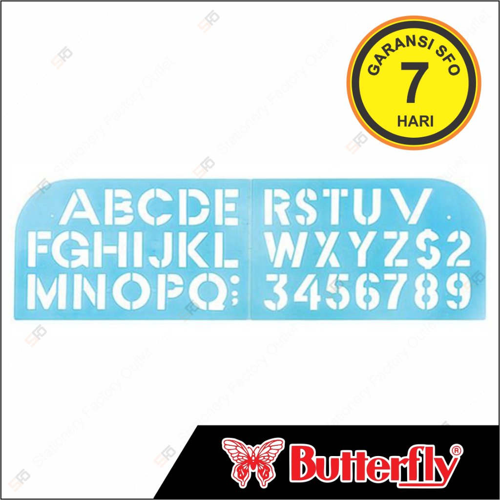 

Penggaris Mal Butterfly HA 190 - SFO Semarang Official
