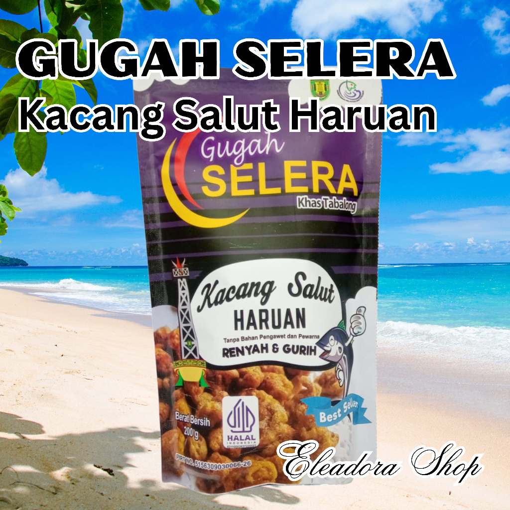 

Kacang Salut Haruan Merk Gugah Selera Khas Tabalong Kalimantan Selatan