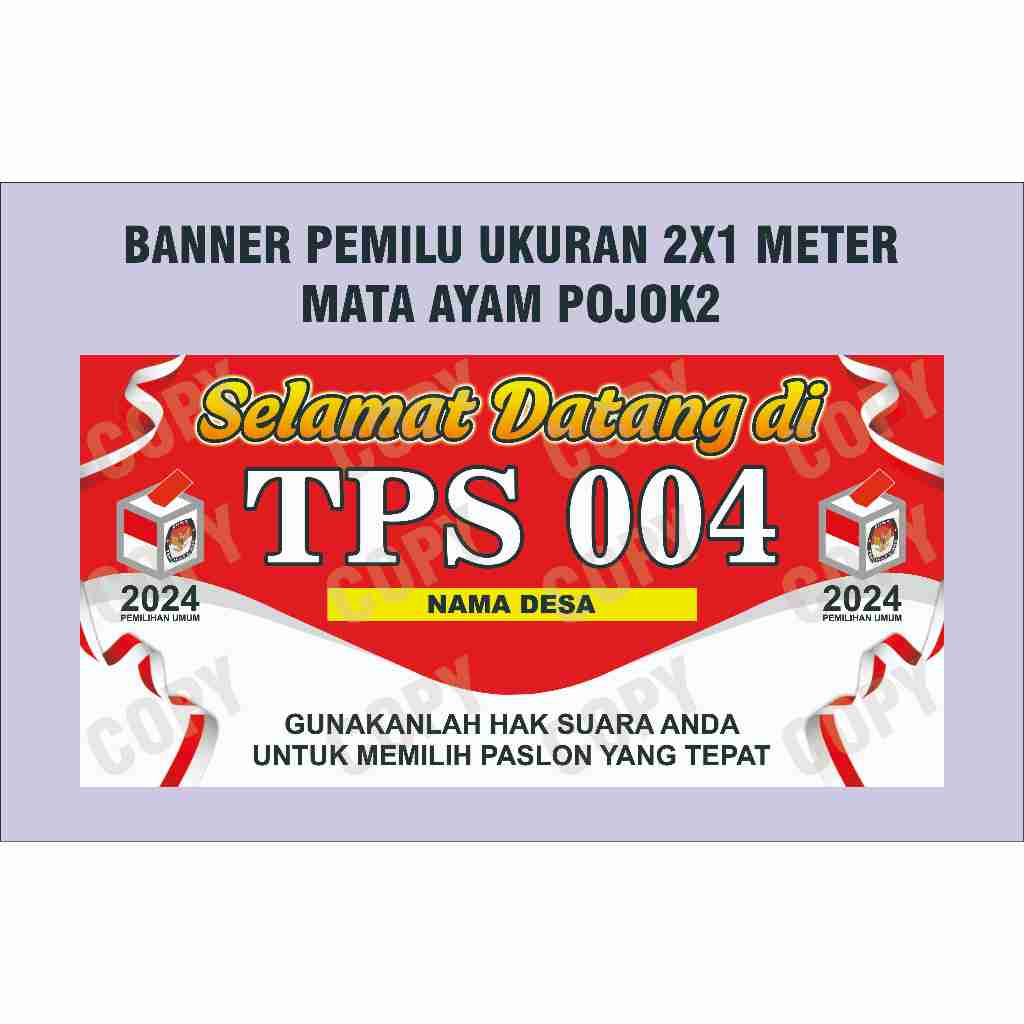 

STIKER VINYL TPS PEMILU 2024