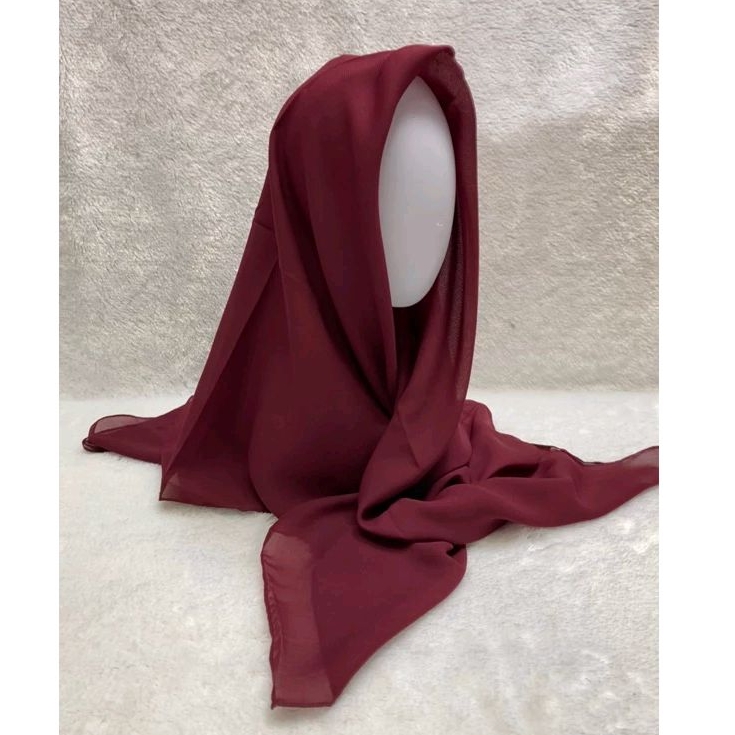 Kerudung Segiempat BELLA SQUARE Hijab Pollycotton / Hijab Bella square