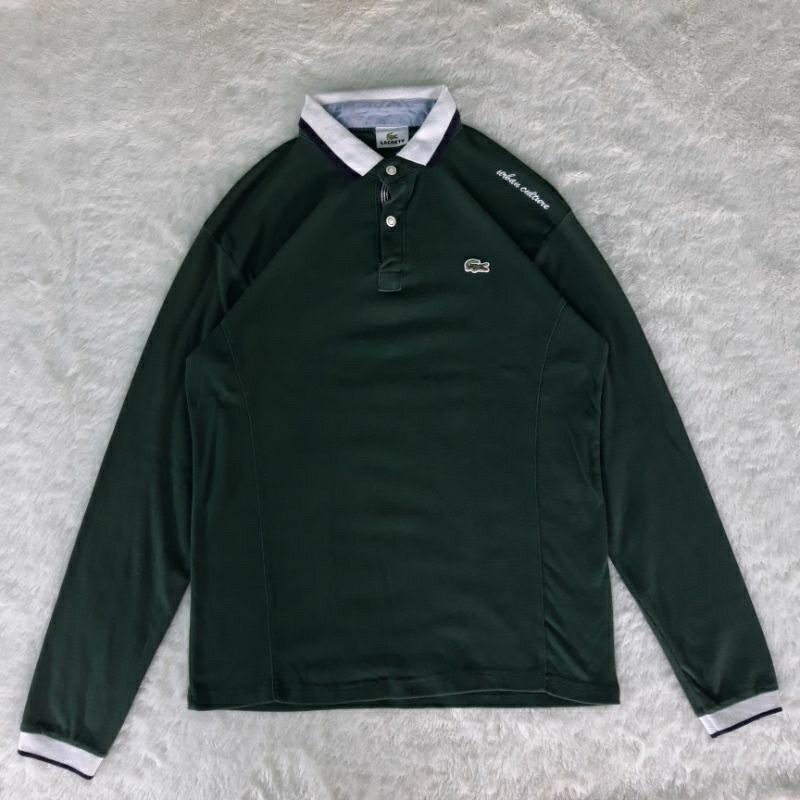 rugby polo panjang lacoste