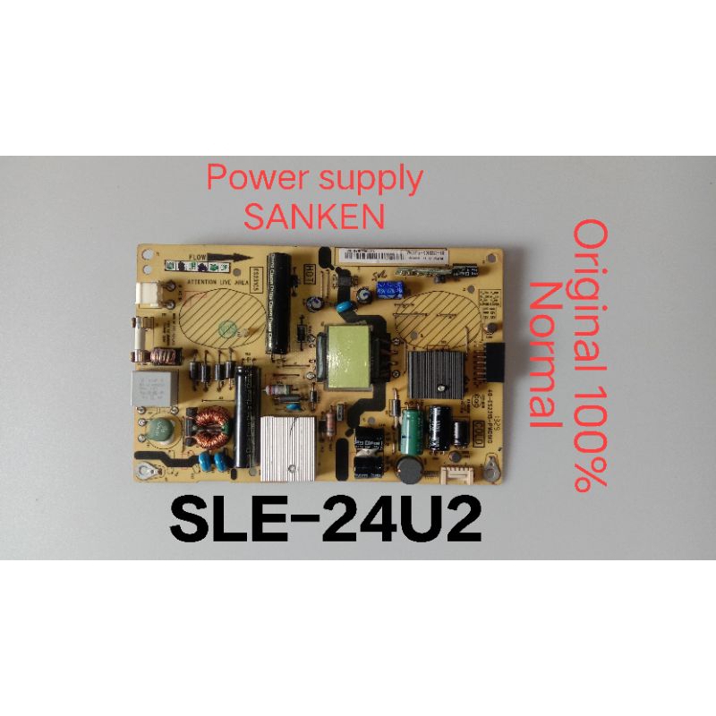 Power supply TV Sanken SLE-24U2 - PSU TV Sanken SLE-24U2