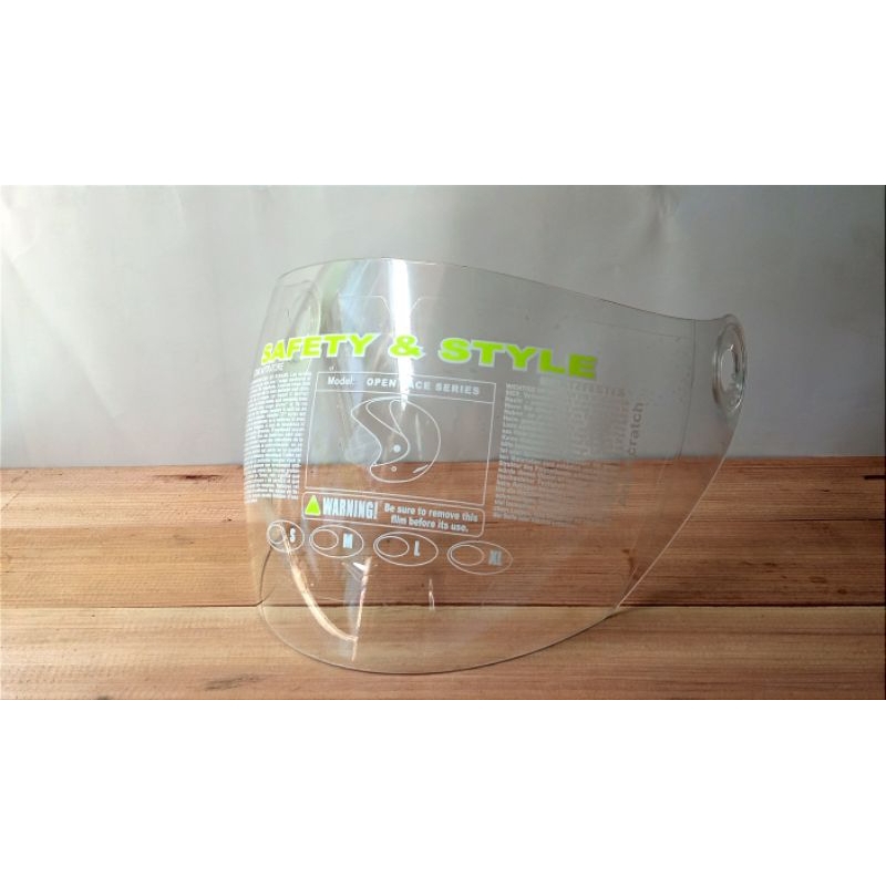 Visor helm bmc milan clear - kaca helm bmc milan