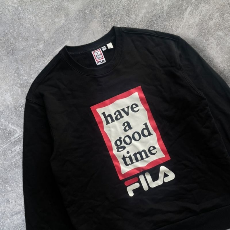 Have a Good Time X FILA Crewneck & Carhartt Hip Bag