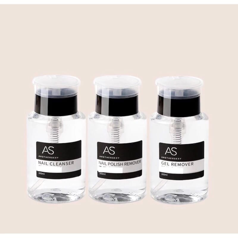 AS Nail Cleanser / AS Polish Remover / AS Gel Remover (160ML)