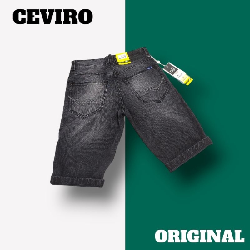 CELANA PENDEK JEANS CEVIRO ORIGINAL