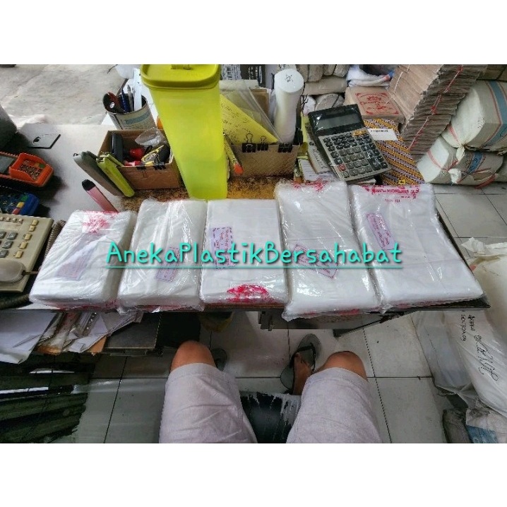 plastik HD , plastik tahan panas , plastik kuah , plastik sayur capchai ukuran 12x17 , 13x21 , 15x21