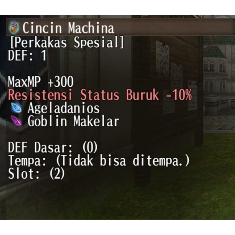 (SPINA TORAM) CINCIN MACINA 2 SLOT