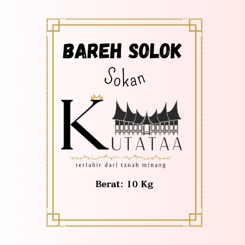 

Beras Solok / Beras Sokan / Beras Minang / BAREH SOKAN 10KG