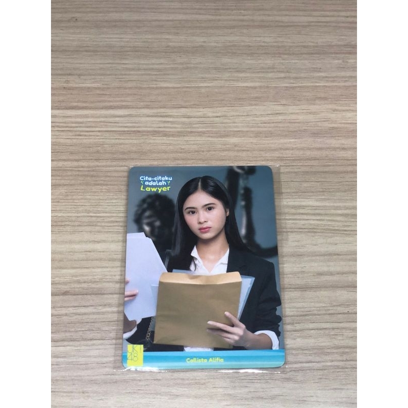 Photocard Jkt48 Cita-Cita Callie Official/Original 