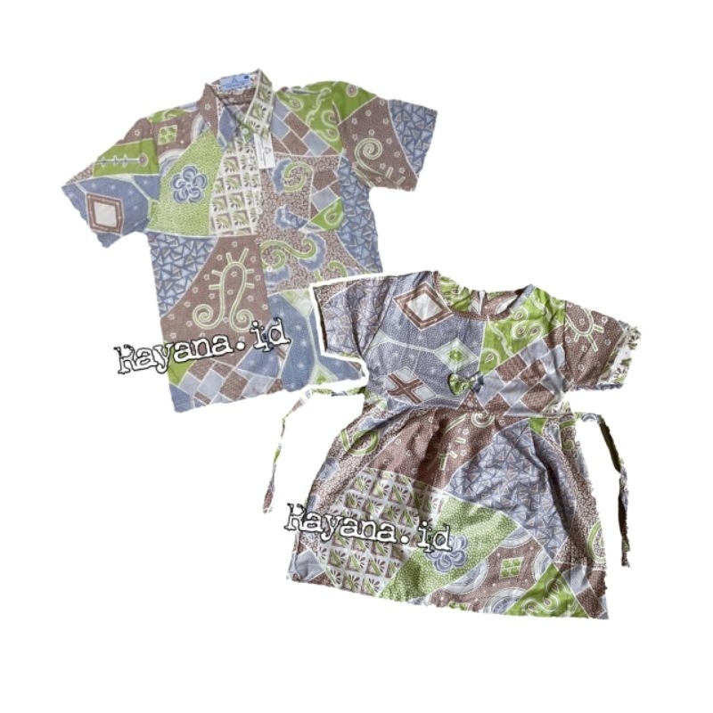 Seragam sekolah batik anak TK dan PAUD
