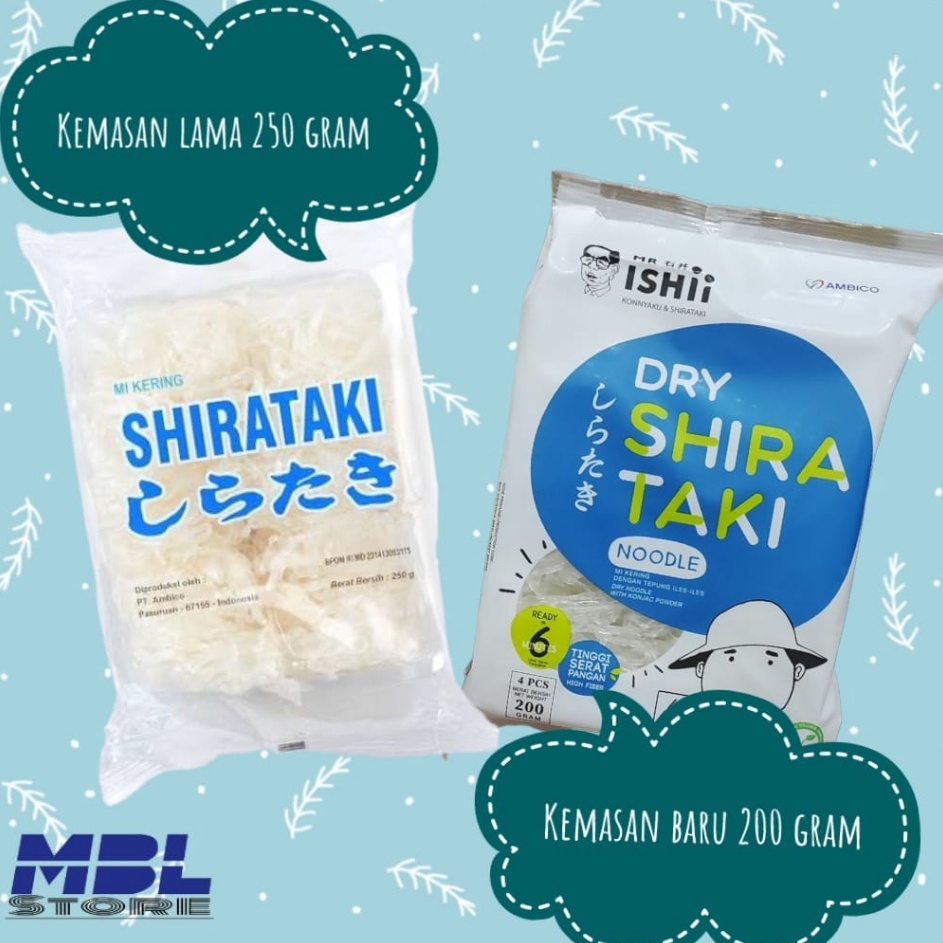 

Dijual kakak Dry Shirataki Mie Kering Shirataki isi 1pcs 25g